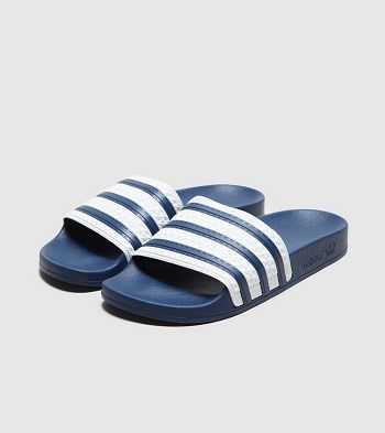 Šlapky adidas Originals Adilette Adilette - Damske Topanky Modre | XZH-013578